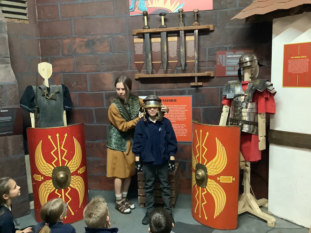 Willaston_KS2's tweet photo. Thank you #Devaromancentre for a fabulous day. Year 4 had so much fun and learnt an incredible amount of new knowledge. https://t.co/k7unSBPElx