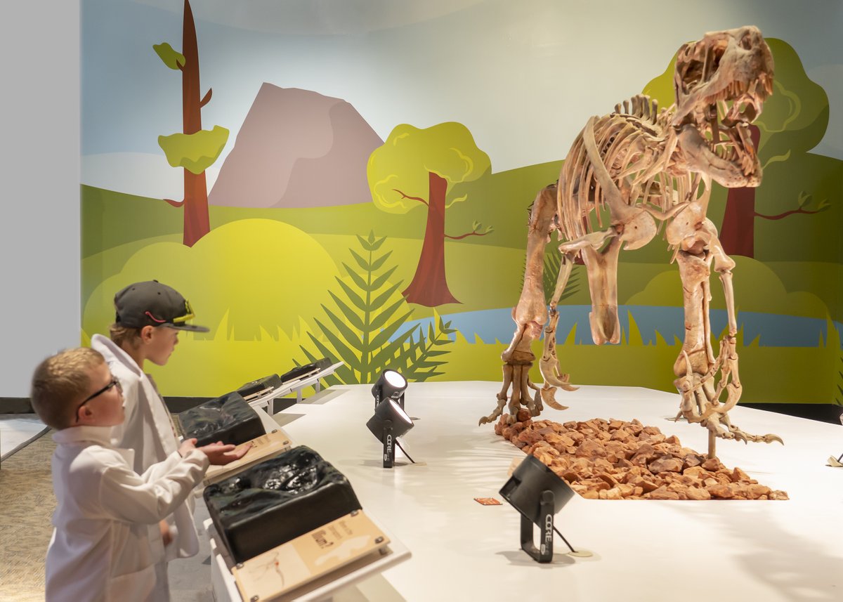 DGchildmuseum's tweet image. Thanks to @BigWestOil for supporting I Dig Dinos, the exhibit that gets kids excited for STEM careers and teaches them about the amazing fossils in their home state of Utah. 

#CMUtah #STEMForKid #StemEducation #StemActivities #STEMLearning #LearnThroughPlay #SponsorRecognition