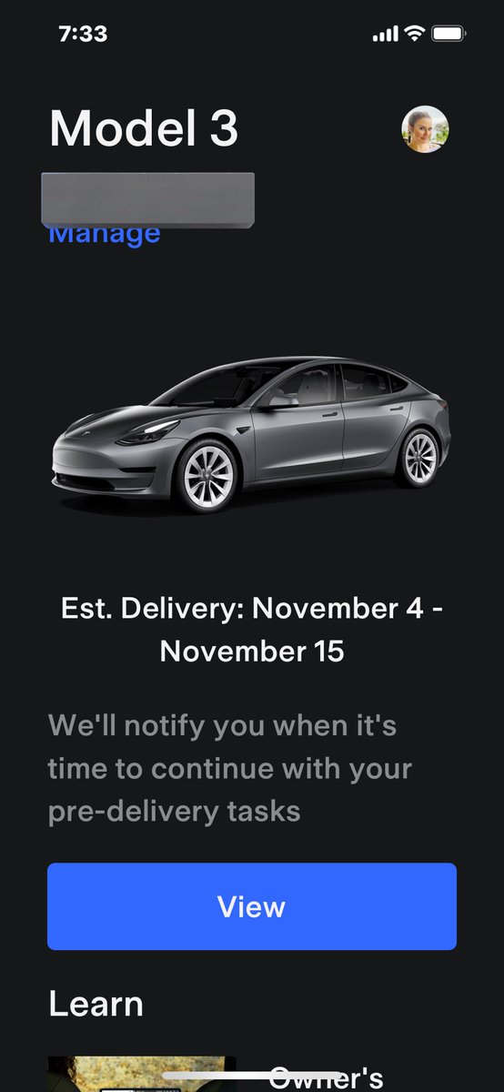 CarisssaB's tweet photo. @elonmusk am I really going to get my #tesla this time!? Date has changed 10x since September ☹️ https://t.co/d1J9r63QtX