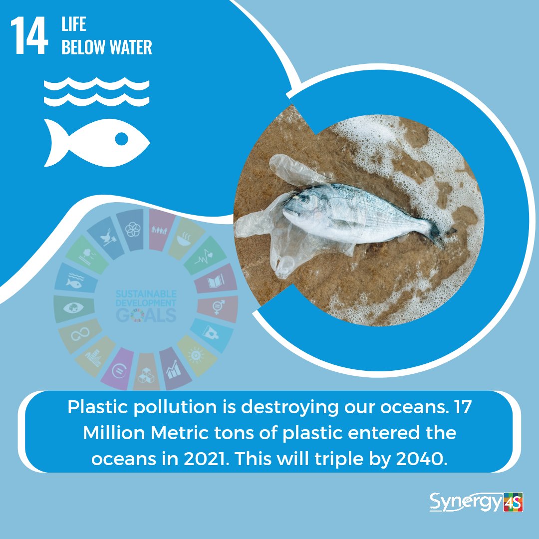 #SDG 14 aims to significantly reducing all kinds of marine pollution and minimising ocean acidification by 2025. As well as sustainably managing and protecting marine and coastal ecosystems by as early as 2020.

Join the #Synergy4S ecosystem.

#agenda2030 #crypto #nft #token #s4s