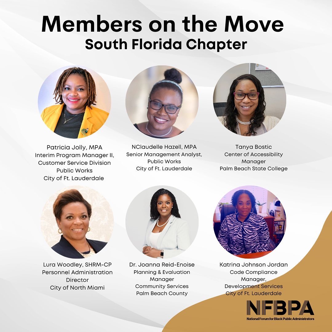 nfbpa1's tweet photo. ⭐️Members on the Move ⭐️: Congratulations to our @NFBPASFL chapter members on their new roles! Our members are doing amazing things and we're here to celebrate. 

Let us know about your recent accomplishment or promotion by emailing memberservices@nfbpa.org.

#MembersontheMove https://t.co/iwXyBIBSjI