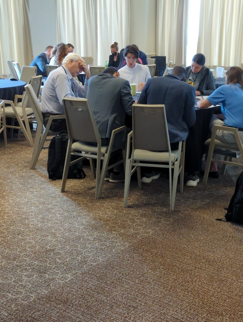 SustainP's tweet photo. Stakeholdet breakout groups developing sustainability impact opportunities at #pweek https://t.co/MQ9ucOSSL4