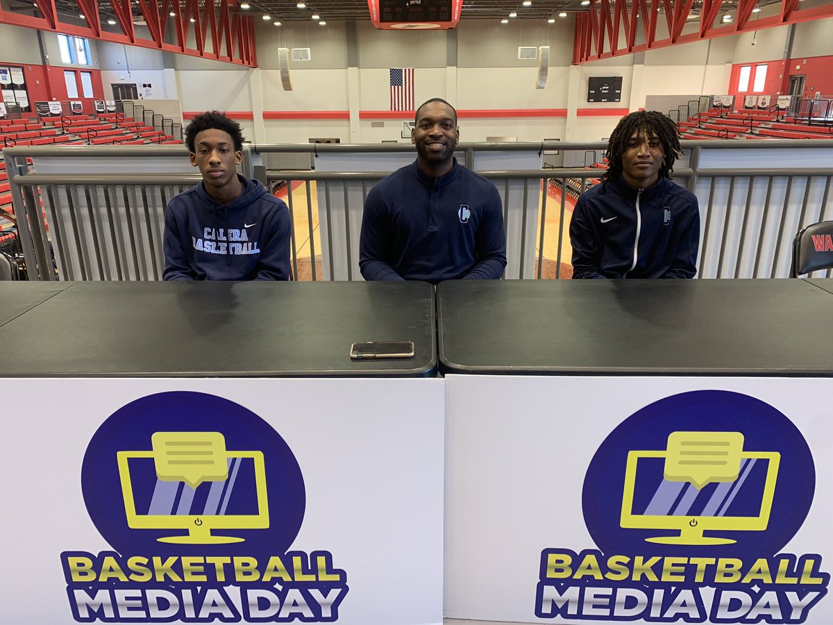 Now at the table <a href="/CaleraEagleBbal/">Calera Basketball</a>! Coach Drake is joined by junior Tierren Thomas &amp; senior Brandon Caldwell. With a young team the eagles have worked on building team chemistry &amp; making sure small details are being taken care of during the offseason.