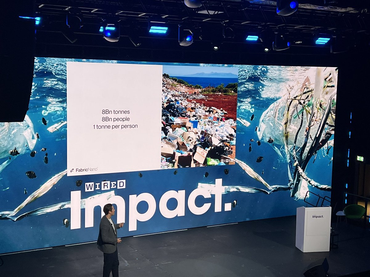 Dee Saigal (@deesaigal) on Twitter photo One of the talks that really stood out at Wired Impact - Grant Aaron of <a href="/fabricnano/">FabricNano</a>, working on tech to enable manufacturers to synthesise any material from enzymes sustainably #WIREDImpact One of the talks that really stood out at Wired Impact - Grant Aaron of <a href="/fabricnano/">FabricNano</a>, working on tech to enable manufacturers to synthesise any material from enzymes sustainably #WIREDImpact