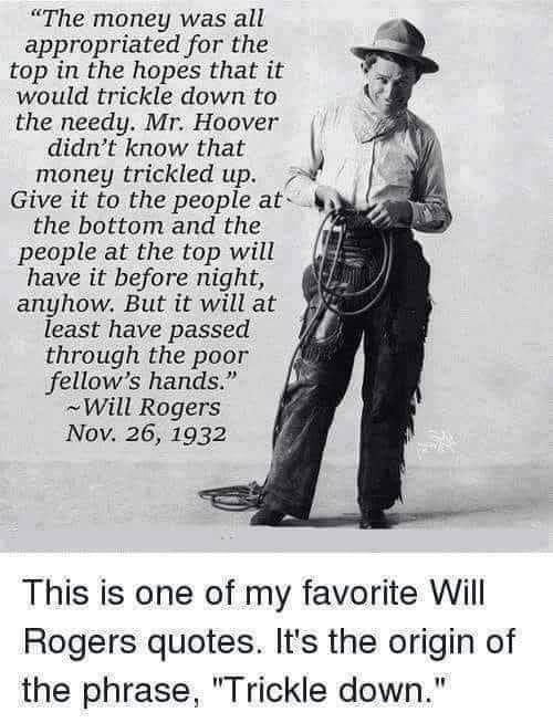 MairScott3's tweet photo. @itsJeffTiedrich Trickle down , man this is a master class on how it works https://t.co/nTSoPia7h9