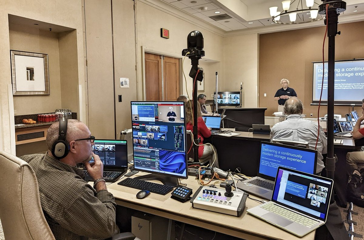 Good morning, everyone! How does our stream look to you from Silicon Valley TechFieldDay.com  #SFD24