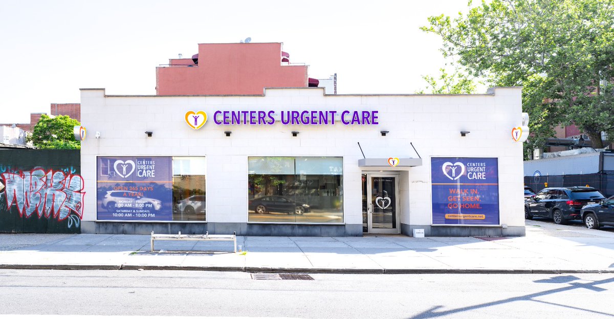CentersUrgent's tweet photo. Right on the corner of healthy and happy, Centers Urgent Care is here for you!

Centers Urgent Care of Astoria
📍 27-15 30th Avenue
📞 718-685-2300
🔗 https://t.co/Z70I3Bq9LR
🕓 Mon-Fri from 8a-8p &amp; Sat-Sun from 10a-10p https://t.co/oJYpKRYnB0