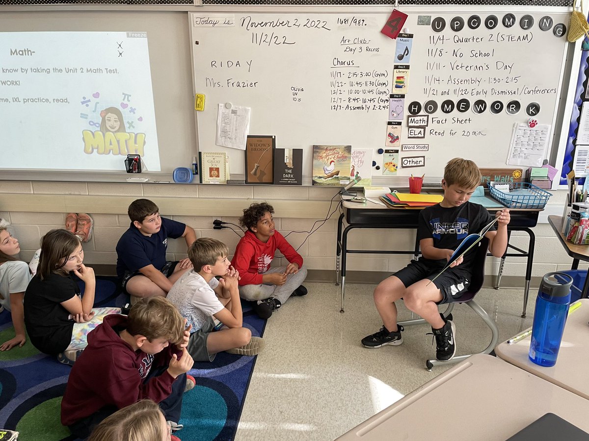 MrsWallsFC's tweet photo. Cashed in his golden tickets to teach the class!  He’s a natural! https://t.co/CGeKOrhwNK