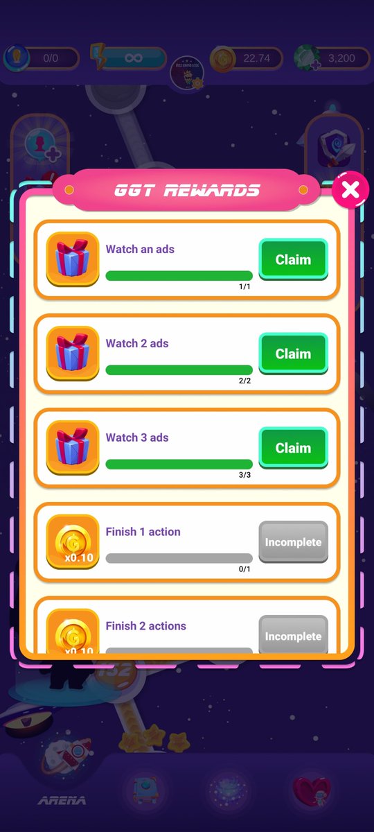 strawberry_web3's tweet photo. Doin my daily mission and GGT rewards 
@goga_app

#GOGAflex
#GOGAirdrop https://t.co/yaMFV5Pqpp