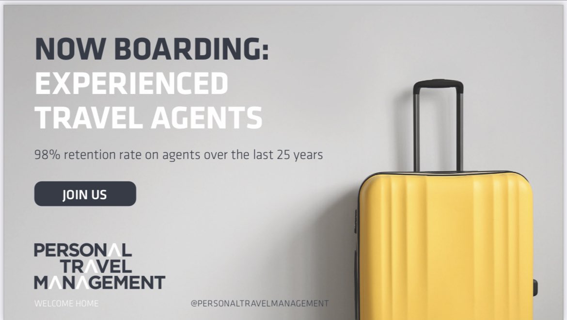 PersonalTravel_'s tweet image. Thinking about a career in Travel?  Let's talk.  #joinourteam #loveyourjob #dowhatyoulove #travel #travelindustry #lifeofatravelagent #travelagency #travelcommunity #travelgram #travelagents @ensembletravel @ACTACanada
