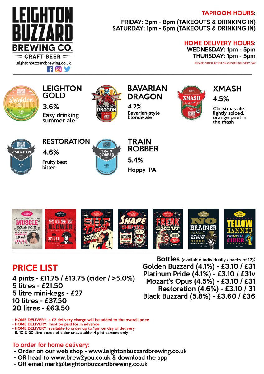 Leighton Buzzard Brewing Co tweet media