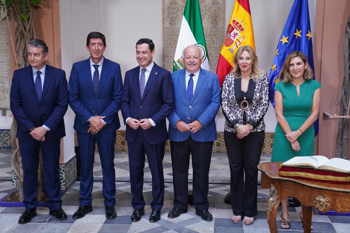 jesusraguirre's tweet photo. Mucho éxito @JuanMarin_ en tu nueva andadura como presidente del @CESAndalucia lo que, sin duda, repercutirá en beneficio de los andaluces https://t.co/E3zoipPUtZ