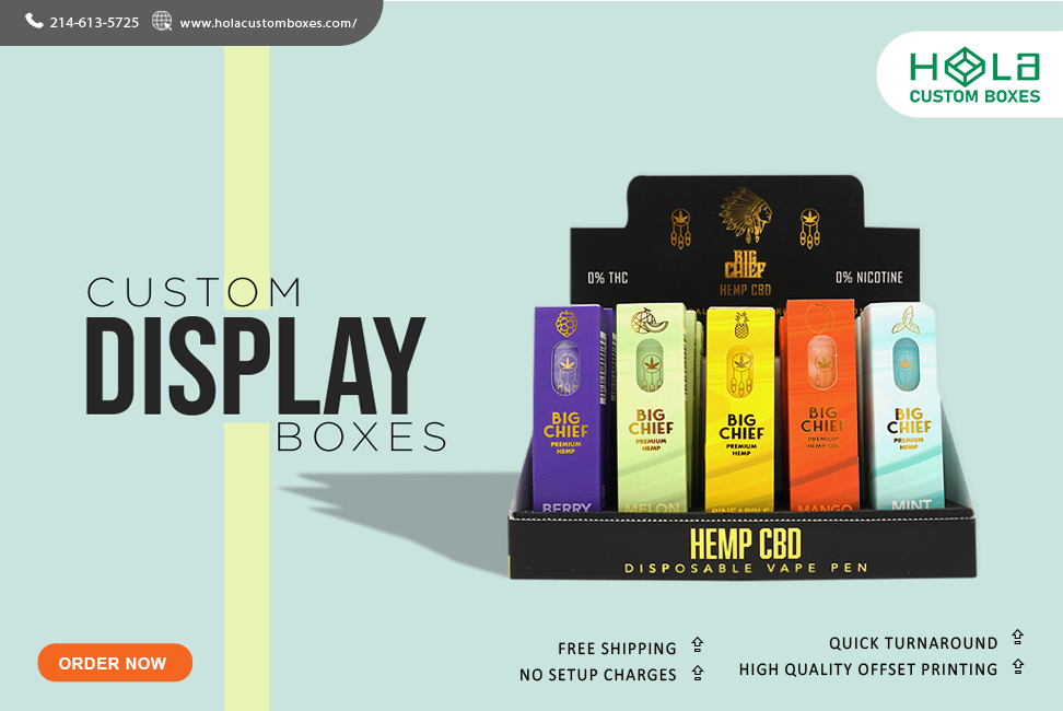 holacustomboxes's tweet image. Looking for a unique and stylish way to display your products? Custom display boxes are the perfect solution! 
#customboxes #customdisplayboxes #displaypackagingboxes #displayboxes #customboxeswithlogo