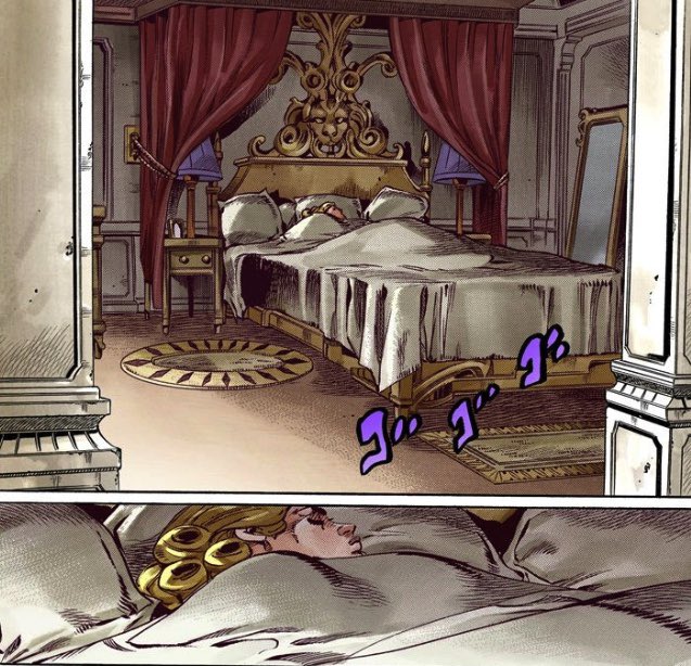 DailyFValentine's tweet photo. Day 127
He sleep
#jjba #funnyvalentine #steelballrun https://t.co/qX29wPj4CK