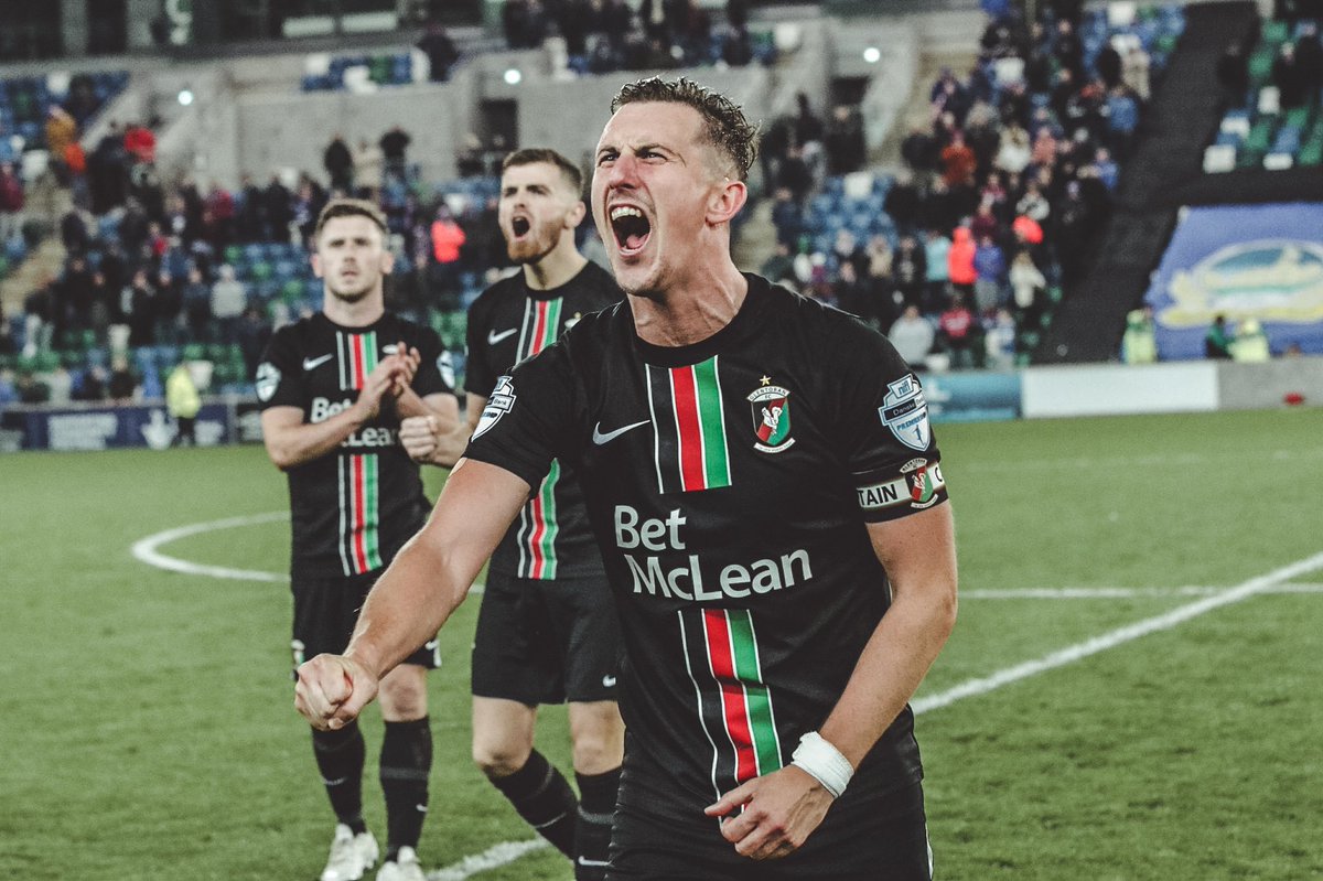Glentoran FC tweet media
