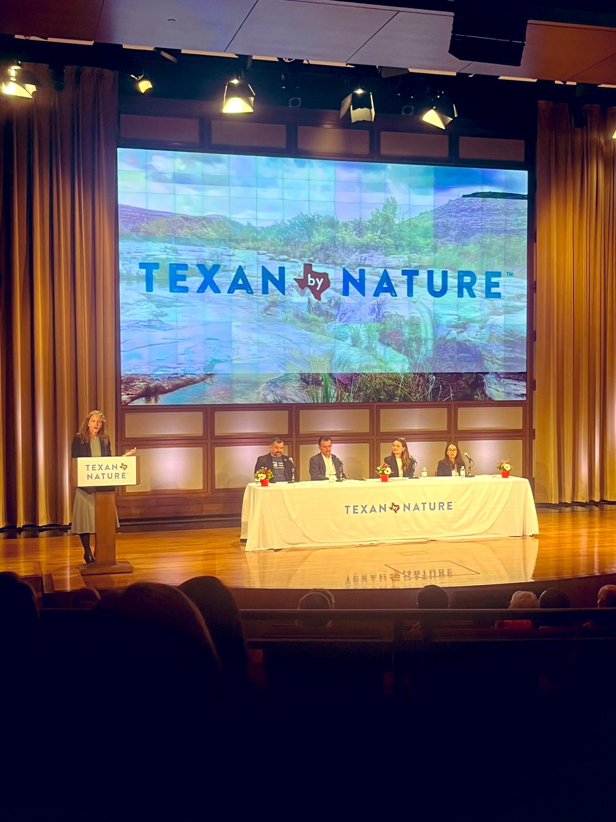 DallasCommons's tweet photo. Excited to be live from the @TexanbyNature #CONSERVATIONSUMMIT to explore new models, return on #conservation metrics, best-in-class partnerships, and more w/ leaders from all sectors passionate about a future that benefits Texas’ people, #water, #wetlands & #naturalresources. https://t.co/zS2ayhEUmw