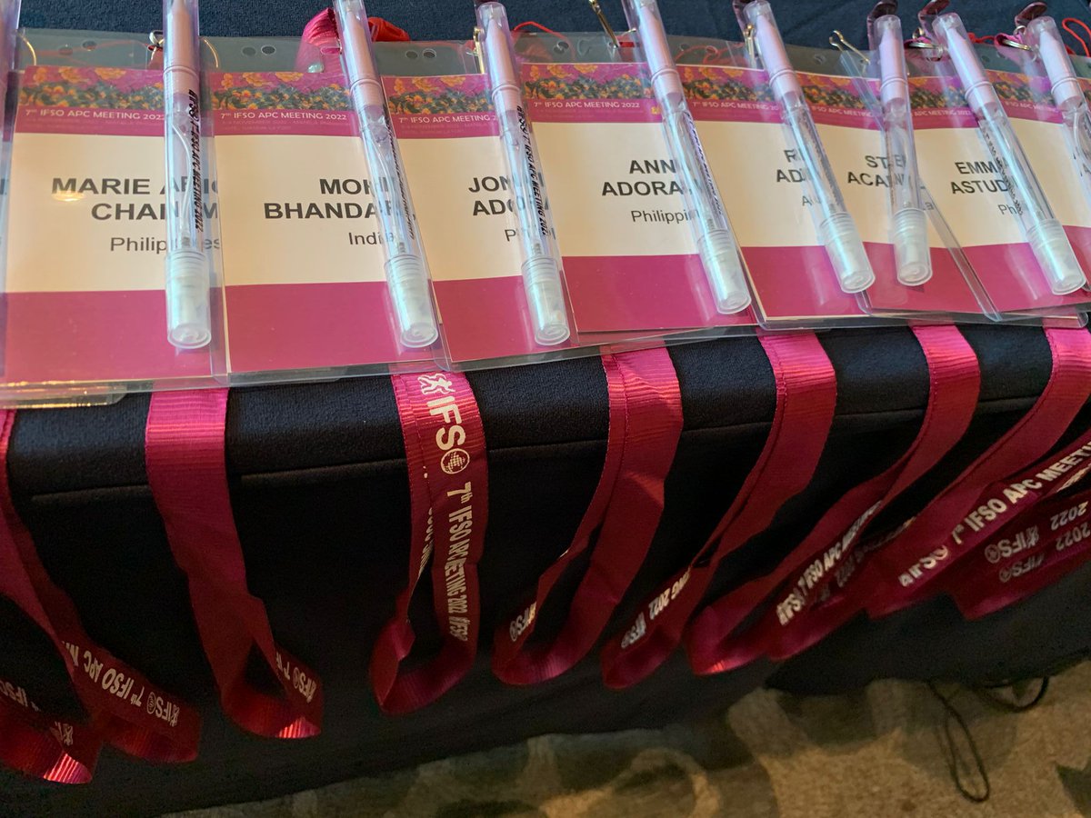 IFSO APC IS STARTING NOW!
Manila,November 3-4
If you were not able to come to Manila, JOIN US ONLINE!💻📲

Check the program on ifsoapc2022.com/program-at-a-g… and connect to the room!

Free Registration:
ROOM BONIFACIO A/B:
us06web.zoom.us/webinar/regist…

ROOM NARRA D: 
us06web.zoom.us/webinar/regist…
