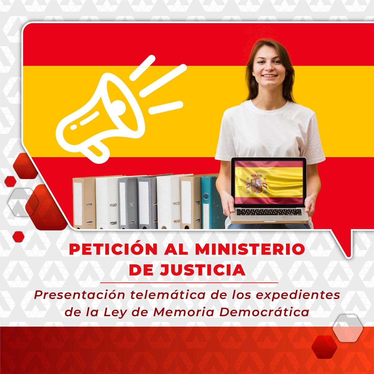grupoaristeo's tweet photo. 🙏 Desde Grupo Aristeo, alzamos la voz a favor de esta petición para que la administración permita la presentación en la vía telemática de las solicitudes de nacionalidad española por la Ley de Memoria Democrática a través de profesionales acreditados. 

#LeyDeMemoriaDemocrática https://t.co/UBYP57EIck