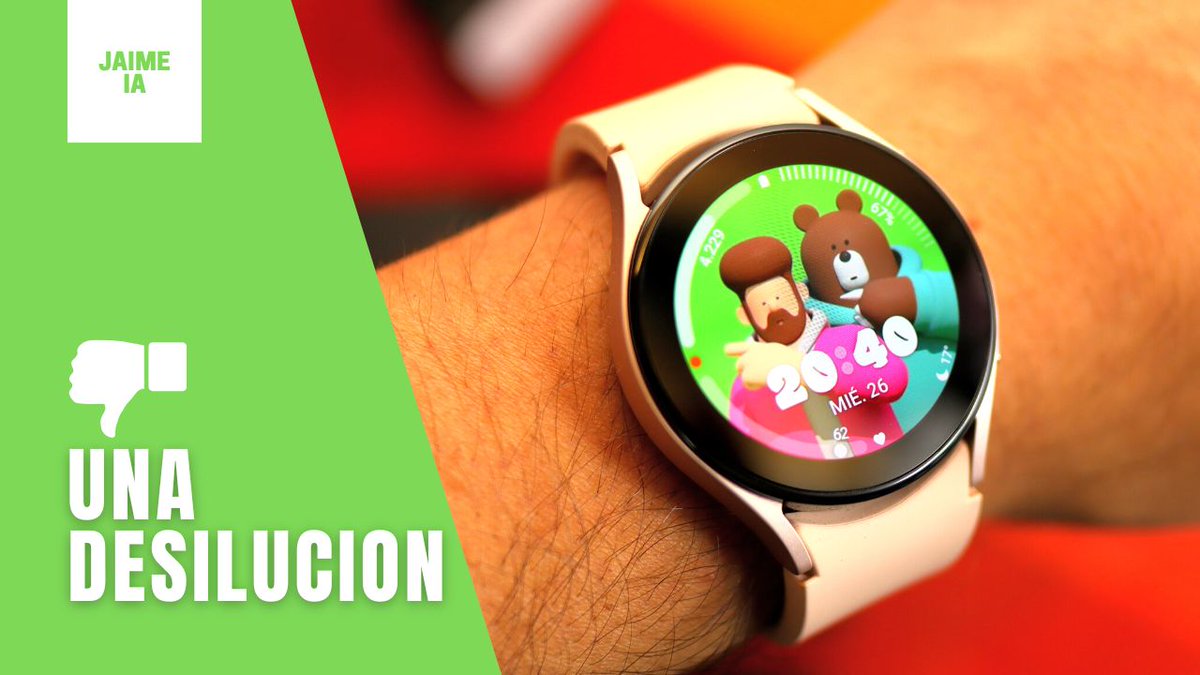 JaimeIA3's tweet photo. #Samsung #Galaxy #Watch5, es mejor que el #Watch4 ? | Jaime IA https://t.co/61pVZ3iga6 a través de @YouTube https://t.co/PogN8Xkhj0