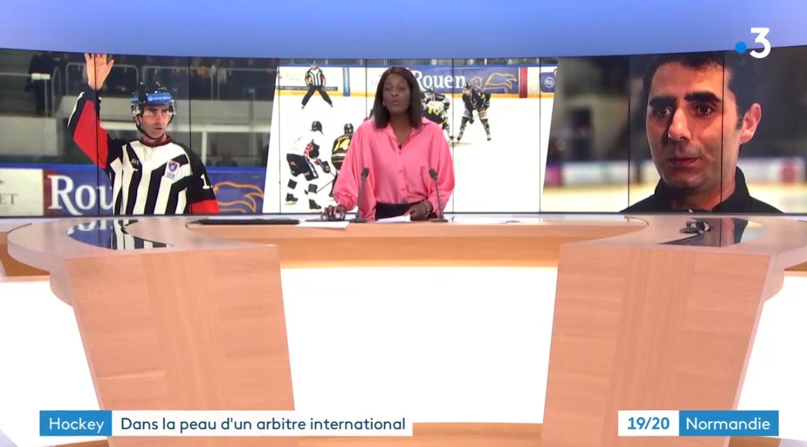 [REPORTAGE] "Dans la peau d'un arbitre international"
Merci à @France3tv &amp; ses journalistes en région de s'intéresser à la fonction d'arbitre.
Fier de porter ce maillot &amp; de pouvoir m'investir dans cette discipline sportive que j'aime tant.
#TV #Referee #IIHF #FFHG
#NoRefsNoGames