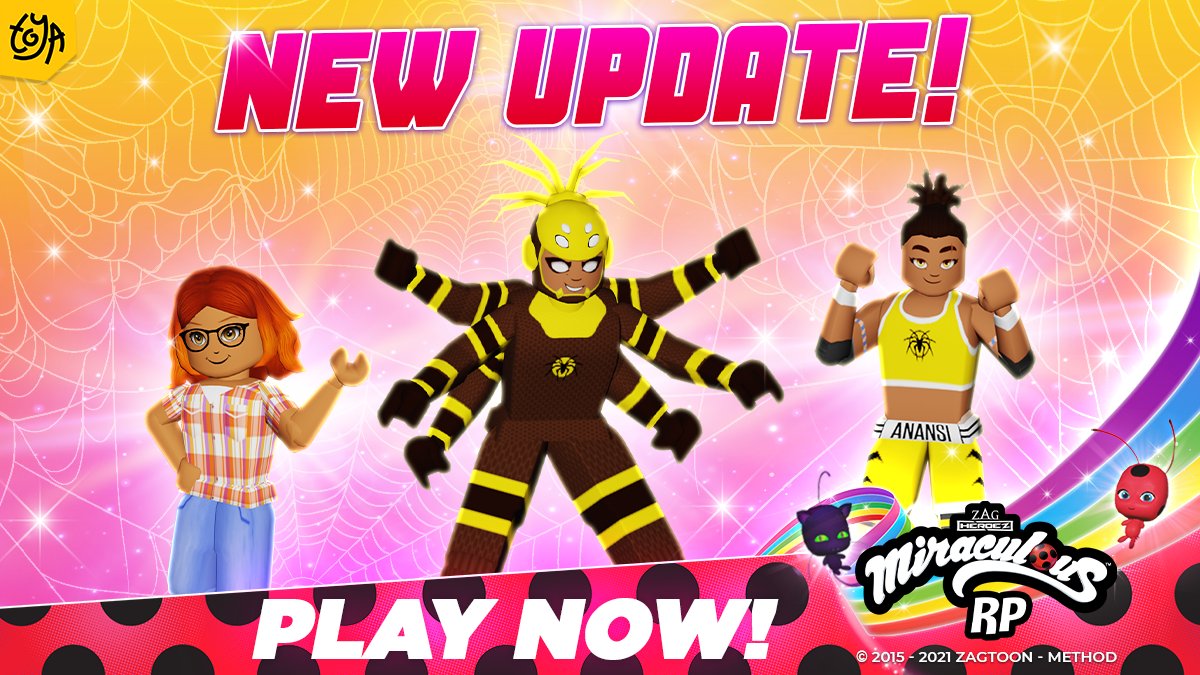 Toya Play on X: 💫 Miraculous RP WEEKLY UPDATE 💫 🐞 POWERUP PACK