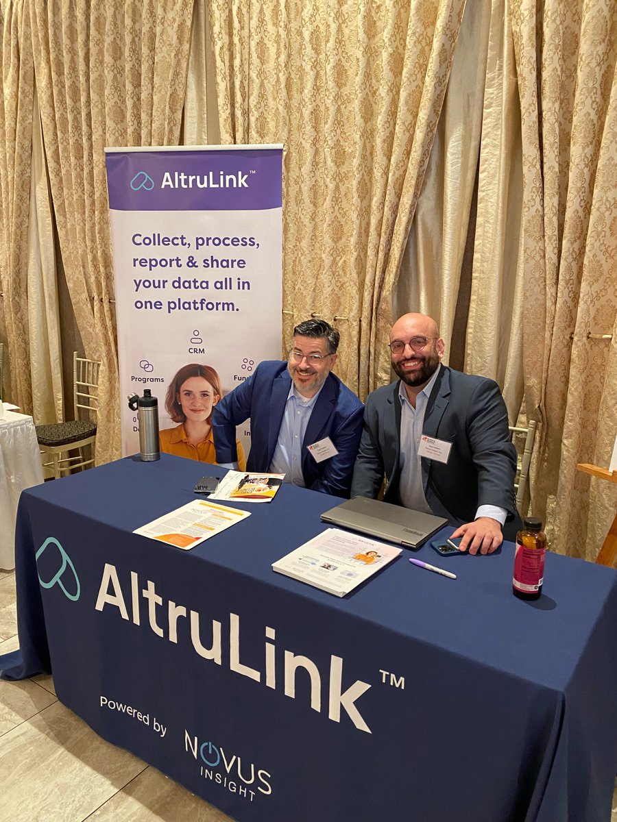 Excited to be at <a href="/TANGONonProfit/">TANGO Alliance</a>  Building Bridges Conference!

Stop by our booth and discuss your #nonprofitdata needs with our team - Carl Fazzina, Alex Cohen, and Joe McGrattan.

#nonprofit #altrulink
