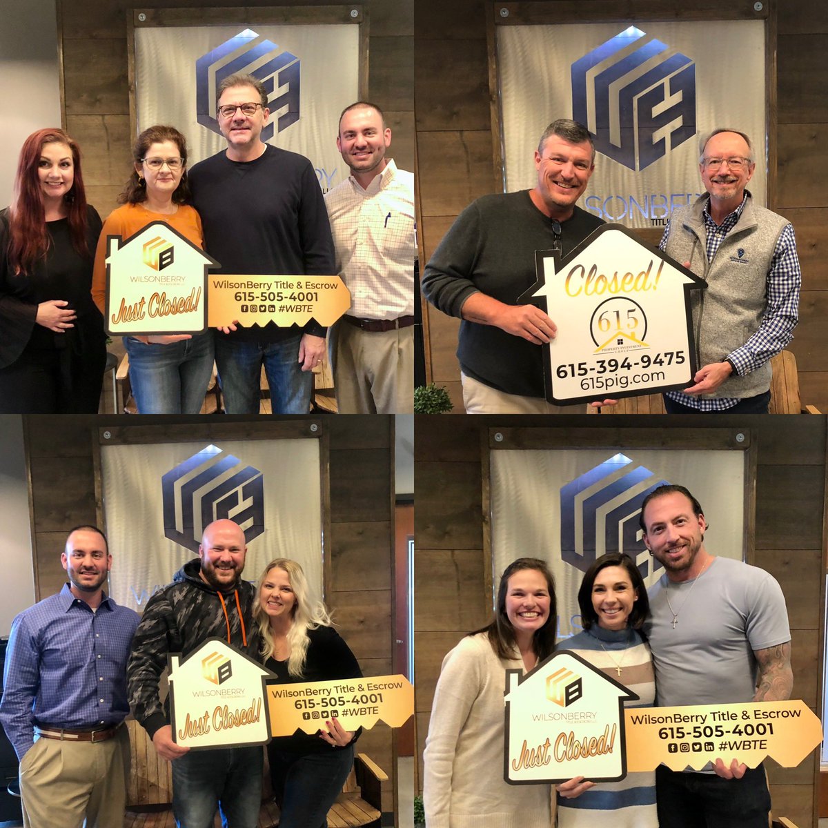 wbtetn's tweet photo. Busy week! Lots of recent closings for @TeamWilsonREP &amp; 615 PIG. Thank you for choosing us to close for you!
#mtjuliet #tennessee #nashville #wbte #closewithus #realestate #realtor #mountjuliet #titlecompany #wilsonberry #hermitage #lebanon #lender #refinance #mortgage #builder https://t.co/hil3QKEUgm
