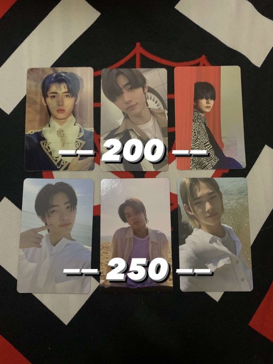 ^__^ wts | lfb ph only ^__^ 

PHOTOCARDS
[200-250 only]
9/10 condition

mop: prio PAYO
mod: flashexpress/sdd

Enhypen, Jake, Sunghoon, Niki, Heeseung, Odysseus, Scylla

rfs: need funds ASAP

reply or dm to claim!
