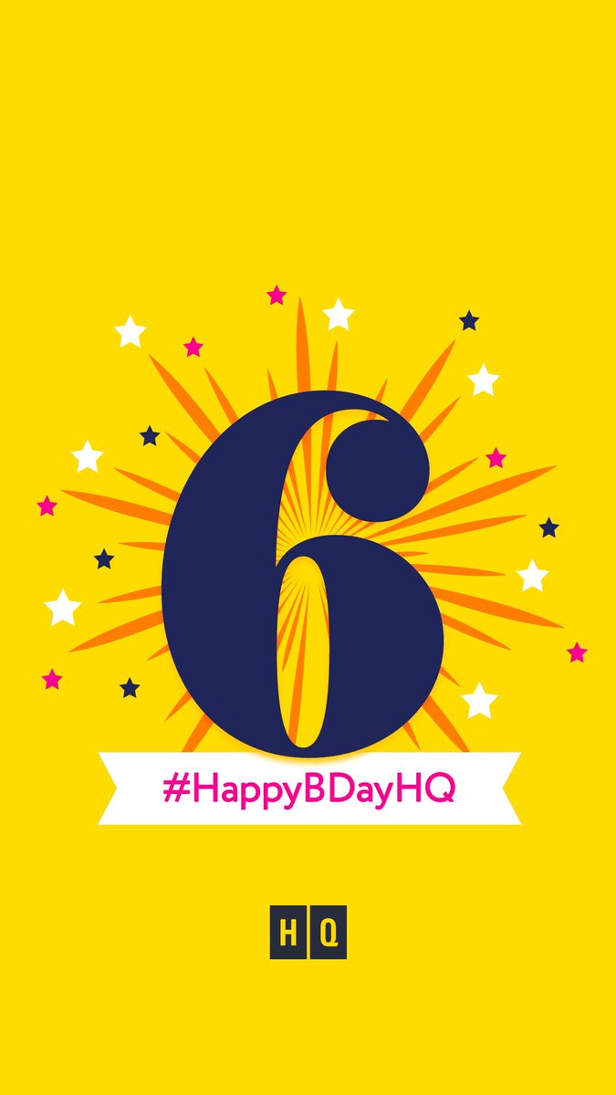A very HAPPY 6th BIRTHDAY to my publishers <a href="/HQstories/">HQ Stories</a> 

To celebrate HQ’s 6th birthday, you can buy my books (or any HQ books) at a 30% discount for 6 days starting today! Just click on the link &amp; use the code HAPPYBDAYHQ at the checkout. 
smarturl.it/HAPPYBDAYHQ
#HAPPYBDAYHQ