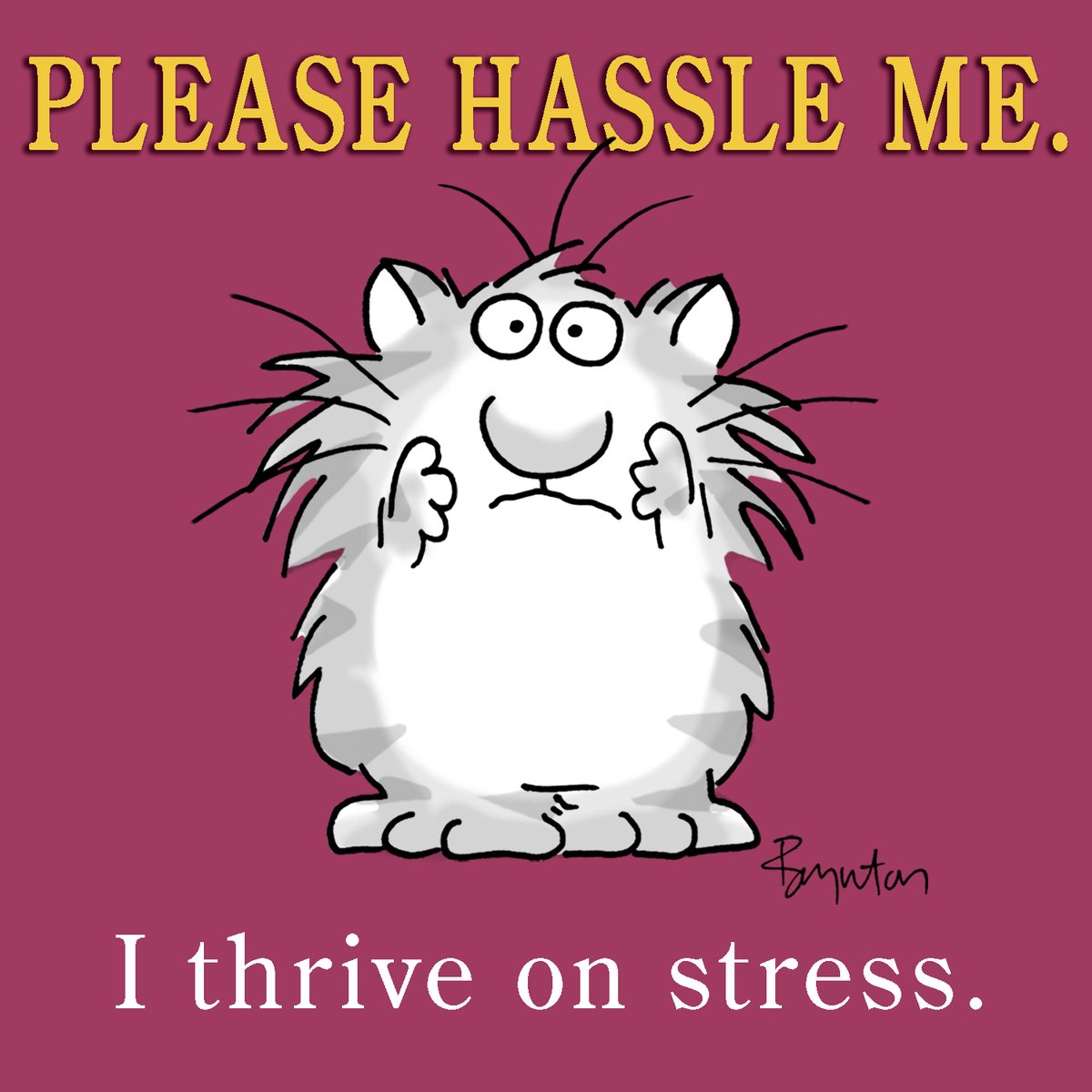 November 2 is Stress Awareness Day. AIEEEEEEEEEEE! #StressAwarenessDay