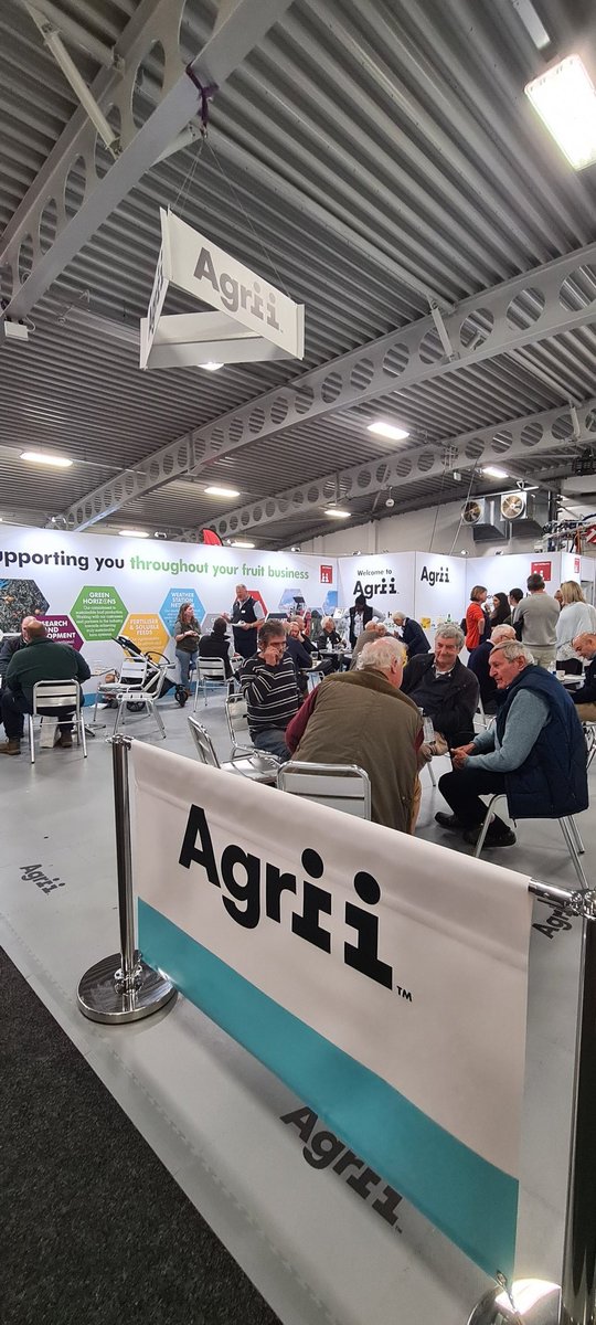Day 1 of the National Fruit Show <a href="/AgriiUK/">Agrii</a> <a href="/CoopersCoffee/">Coopers Coffee Bar</a>