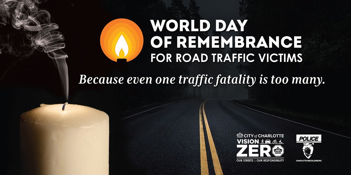 Join us Sunday, Nov. 20 at First Ward Park from 10 a.m. - noon for our first in-person World Day of Remembrance event since 2019. We invite the community to join city leaders and partners as we remember the lives lost on our streets. #VisionZero #WDoR2022