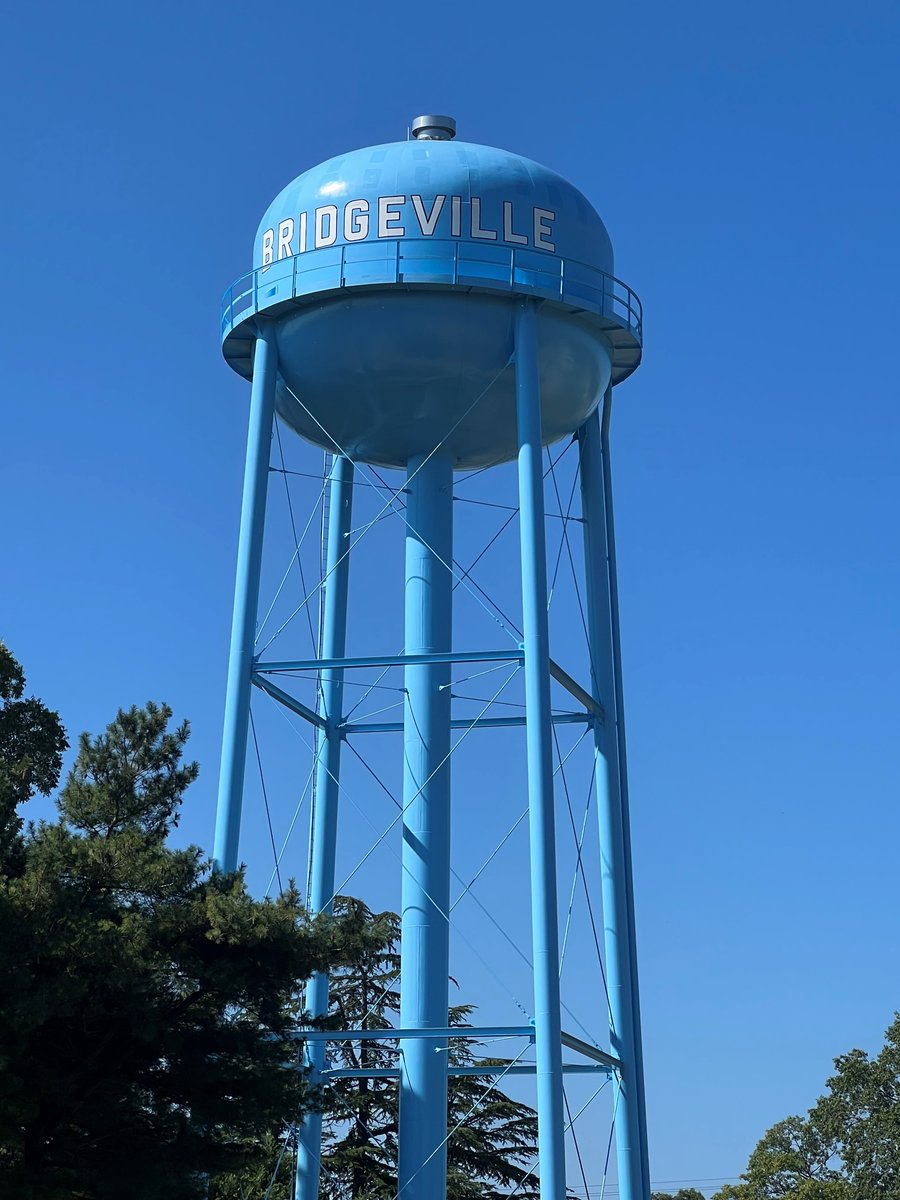 NRWA's tweet photo. All the way from the town of Bridgeville, Delaware comes this week's #WaterTowerWednesday!

Thank you to former NRWA president David Baird for sharing!

Have a water tower you'd like to submit? Send us a DM with your photo and location for a chance to be featured! https://t.co/EIcc2I4ypu