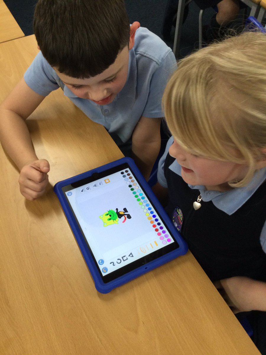 CCCRPrimary's tweet photo. Today in computing, we started a new topic on ScratchJr. We had so much fun learning to add backgrounds and add characters. Some of us edited our characters to be a bit more funky 🤩🕺 #cccry2 #cccrcomputing https://t.co/eyXO3oQcR1