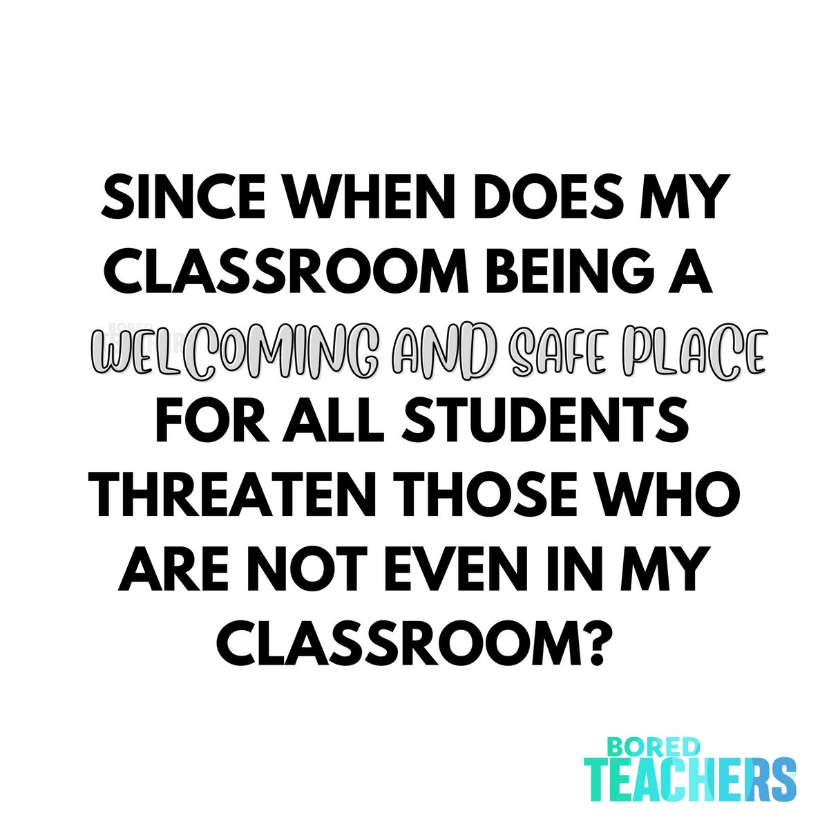 Bored_Teachers's tweet photo. Just wondering... https://t.co/NpJnLby9jr