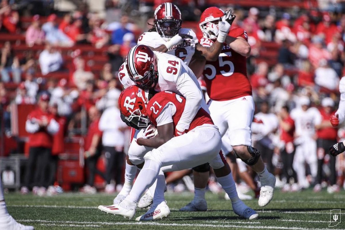 Applying pressure 💪

#IUFB

h/t Indiana Football