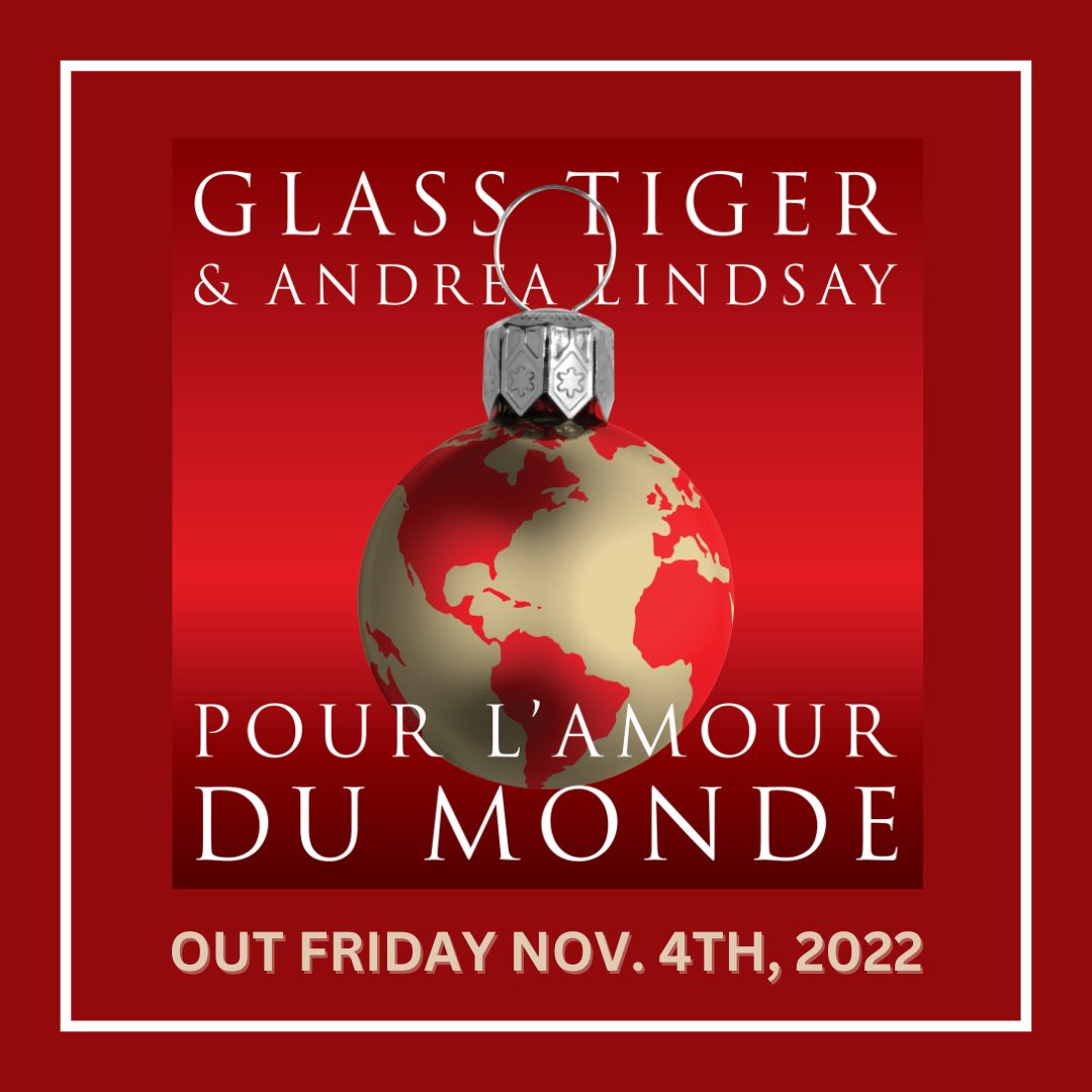 glasstiger's tweet image. NEW SINGLE 🌎🛷 “Pour l’amour du monde”, with Canadian singer/songwriter @AndreaMLindsay will be available FRIDAY NOV 4TH. Pre-save this special bilingual re-imagining of our song “Santa Get Your Sleigh” here: lnk.to/PourLamourDuMo…