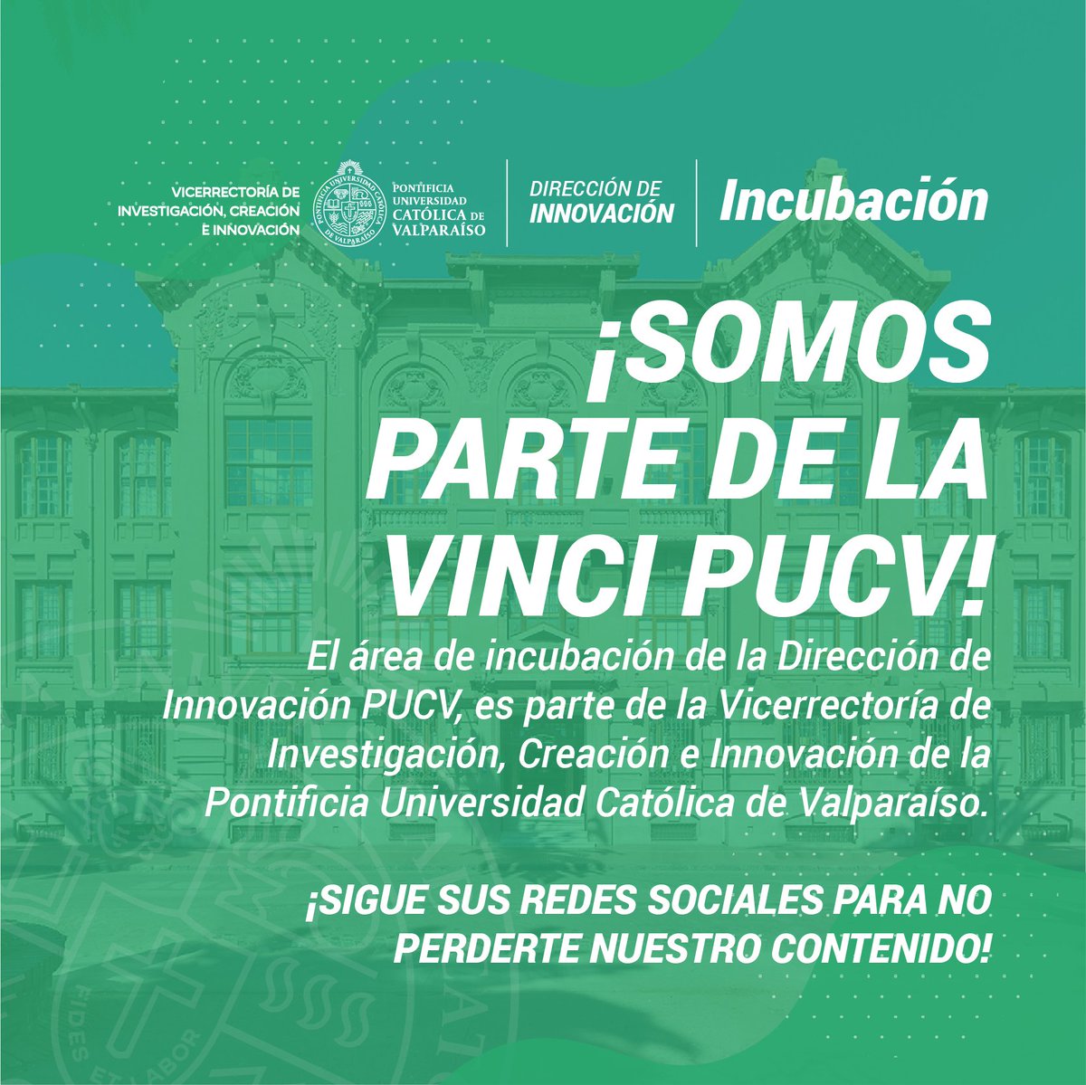 Área de Incubación PUCV tweet media