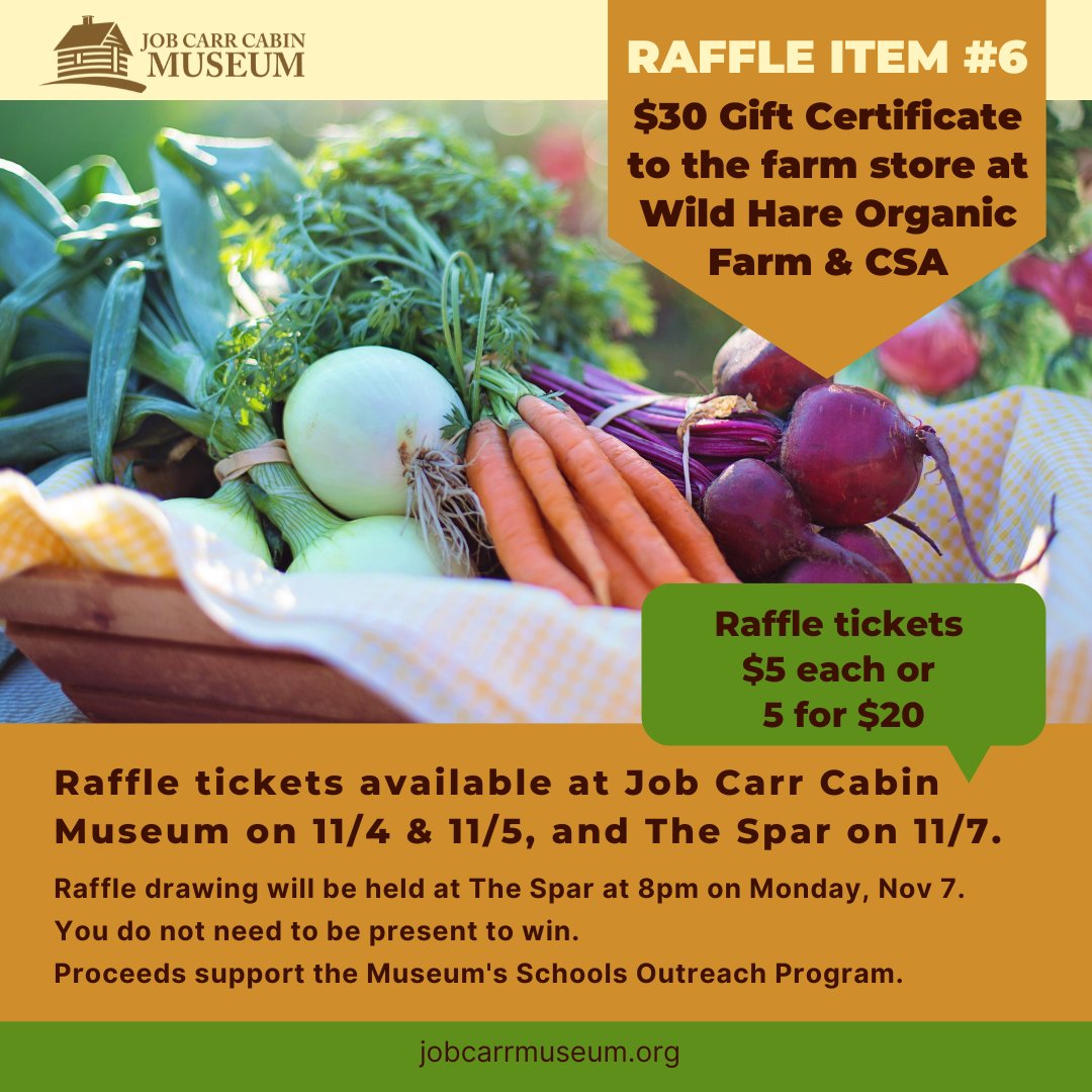 You could win fun prizes from local businesses during our fundraising raffle, including: 
* 2-night stay in Ocean Shores⁠
* Gift Certificate to Tacoma Glassblowing Studio Waterfront Market
* Gift Certificate to Wild Hare Organic Farm &amp; CSA
⁠
Raffle drawing - The Spar, 8pm, 11/7