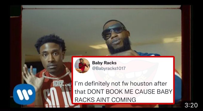 Gucci Mane Drops Latest Signee Baby Racks From 1017 Record Label 24 Hours  After Inking Deal
