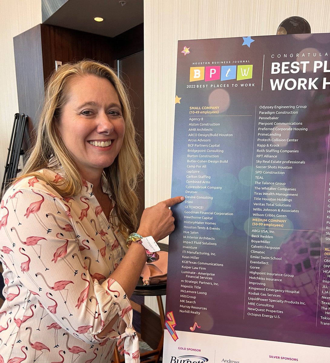 Devine_Consult's tweet photo. Last week we celebrated getting awarded Houston Business Journal Best Company to Work 2022! 

#houbizjournal #houstonsmallbusiness #bestplacestowork #accountingfirm #bookkeeping https://t.co/WGLtjVg0PZ