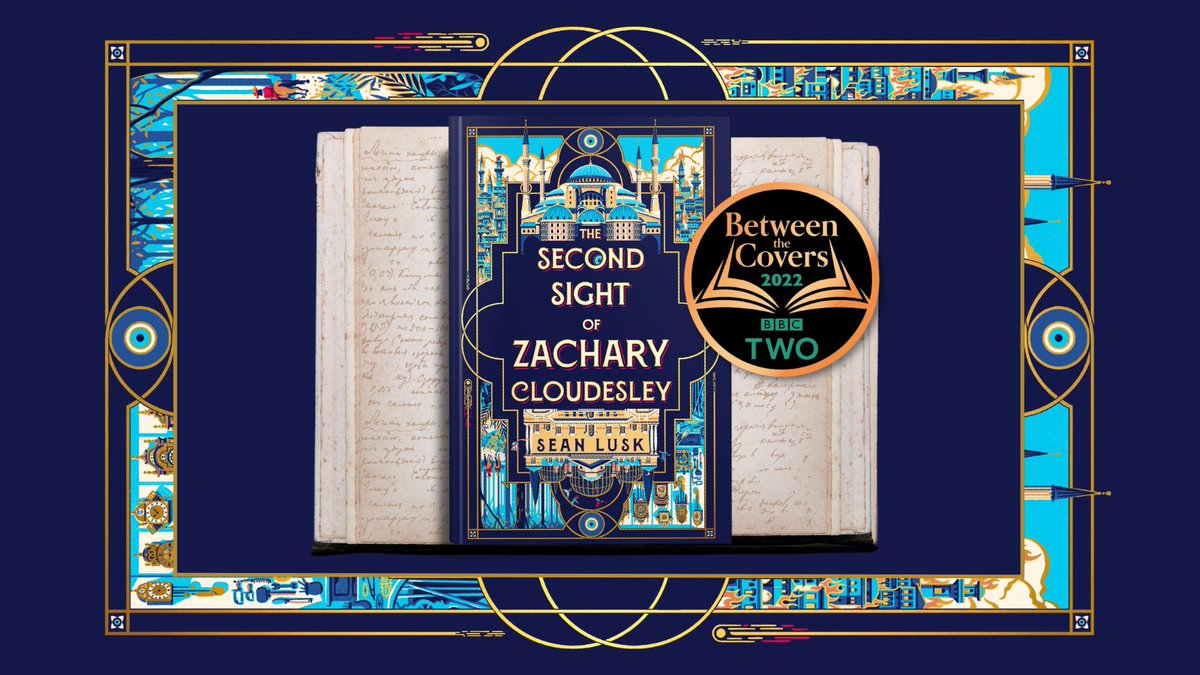 A date for the diary 🖊️We are so excited to see @seanlusk1's spellbinding new novel #TheSecondSightOfZacharyClousesley feature on BBC Two’s #BetweenTheCovers on Tuesday 15th November 2022 🥳📚