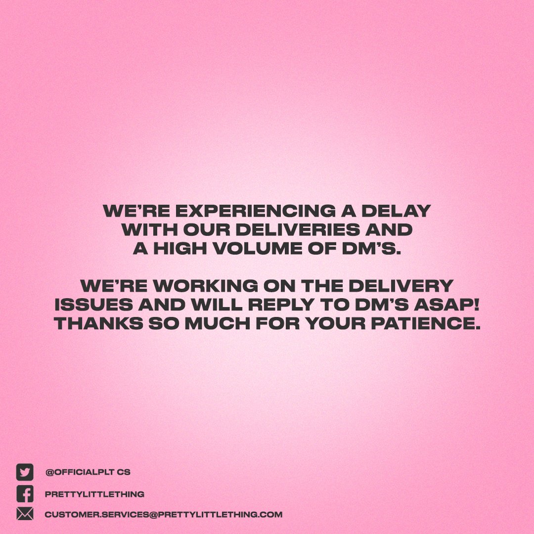 OfficialPLT_CS's tweet photo. 🚨An FYI for our customers🚨 https://t.co/IclvyWZ0MW