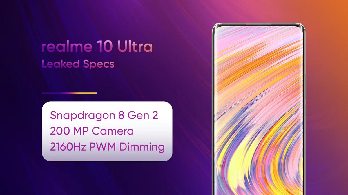 Mark22021102's tweet photo. realme 10 Ultra specifications leaked?

#realme #realme10series https://t.co/TvMx7IyDHP