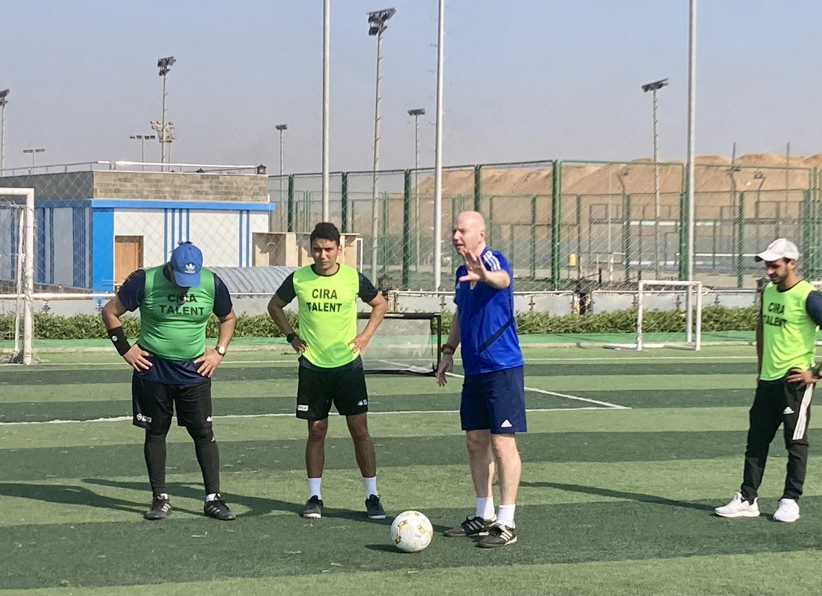wddffd120's tweet photo. INTERNATIONAL PROGRAMME 
A pleasure to be out in Cairo with @ch4lkster helping a group of coaches undertake coaching practice with #ScottishFACoachEd 
A big thanks to @hhsportsgroup for making it happen 👏🏻🏴󠁧󠁢󠁳󠁣󠁴󠁿🇪🇬 https://t.co/91gPfJ2Q9V