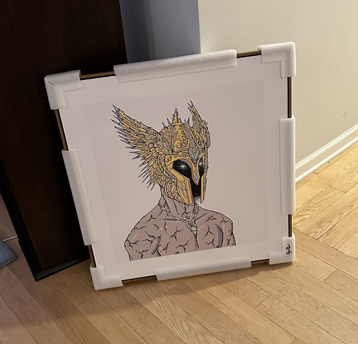 Just received my n00d Dylan framed by <a href="/The_Ormuz/">The Ormuz</a> !! Absolutely perfect, super high quality work and the customer service was excellent!