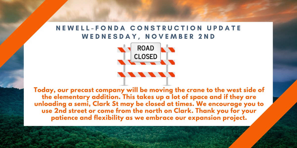 NFMustangs's tweet photo. Construction Update! #newellfonda https://t.co/ReX2RSXqYK
