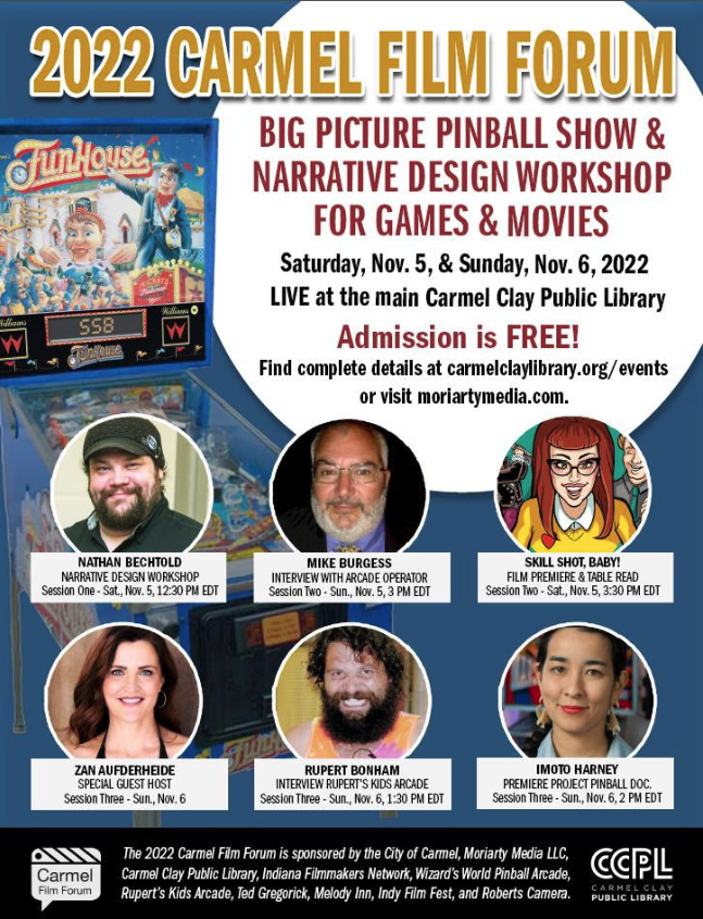 ProjectPinball's tweet photo. In 4 days!
If you're in the #Carmel Area, visit the #ProjectPinballCharity Team at our Booth & watch our Documentary this Sunday! We can't wait to experience this with the #pinball community.
We are hitting the road on Friday. We are SO excited!
#ProjectPinballDocumentary https://t.co/mPLn32DftT