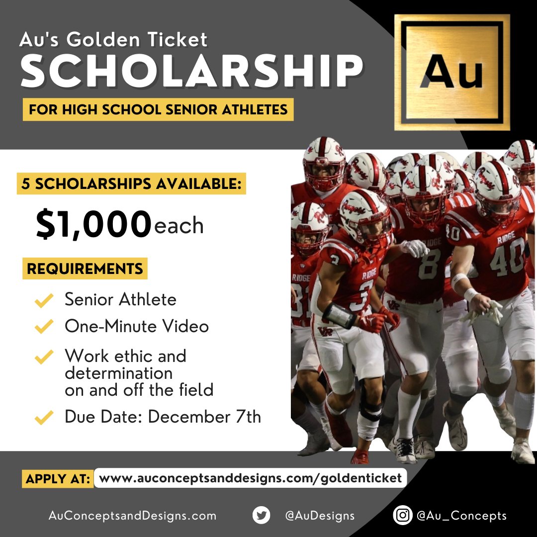 Applications are rolling in and we're waiting for YOURS! Follow the links and send us a 1-minute video telling us about your work ethic on and off the field. Share with your favorite senior athletes! #seniorscholarship #txhsfb #highschoolathlete #seniorathlete