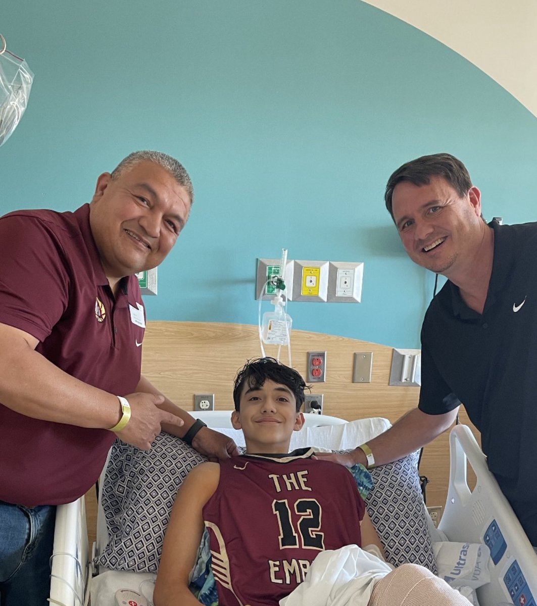 Want to thank <a href="/CoachJoeGolding/">Joe Golding</a> for stopping by to see Jacob &amp; sharing words of encouragement! AWTWD! Go Miners! 🤙🏼 #picksup <a href="/Coach1Martinez/">Frank Martinez</a> <a href="/EDAztecs_HS/">Patricia Pedroza</a> @TeamSISD <a href="/MLuera22_EDHS/">Mike Luera</a> <a href="/SISD_HS/">Carlos Guerra III</a> @ColinDeaverTV <a href="/CoachCal_AD/">JJ Calderon</a> <a href="/Raragon_AsstAD/">Romelia Aragon</a> <a href="/JeremyCox44/">Jeremy Cox</a> <a href="/UTEPMBB/">UTEP Men’s Basketball</a> 
#RELENTLESS #OneEmpire